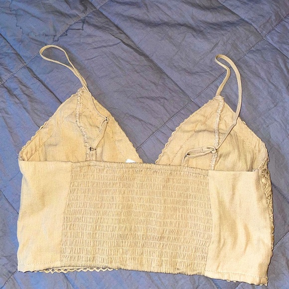 Tan crop cami - Picture 2 of 3